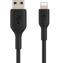 Pack of 3, 6Foot Silicone Rubber Sync &Charge Cable