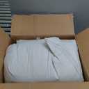 puredown Goose Feather Down Sleeping Pillow Soft Bed Pillow for Sleeping with 100% Cotton Shell Set of 2 Queen Size