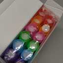 Party City 12pk LED Light Up Pop Tubes 25- 3 Mode Stretchy Tubes LED Light Up Toys Bulk Glow Sticks Party Favors for Kids Necklaces Bracelets Neon Glow in the Dark Supplies Fidget Sensory Tube Pack