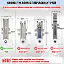 W10888592 Dishwasher Rack Wheels, Dishwasher Upper Dishrack Roller Replacement Parts PS11769236 8575281 WP8575281 (4Pcs)
