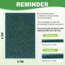 200 Pack Green Scrubbing Pads, Heavy Duty Scouring Pads, Dish Scrubber Reusable for Cleaning, Multipurpose Scrub Pads for Household Kitchen Dishes Pots Pans & Metal Grill- 4.3 x 2.75 x 0.3 Inches