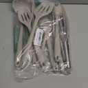 Kitchen Utensil Set - 11 Cooking Utensils - Colorful Silicone Kitchen Utensils - Nonstick Cookware with Spatula Set - Colored Best Kitchen Tools Kitchen Gadgets (Khaki)