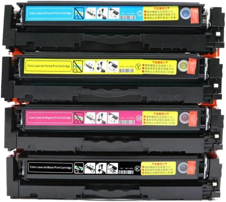 mpatible 215A 216A Toner Cartridge for Pro M155a M155nw M182nw M183fw Printers W2310A W2410A(215A W2310A-CMYK)