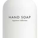 Vine Creations White Glass Soap Dispenser Set, Dish Soap and Hand Soap Dispenser Set with Stainless Steel Pump, 16 oz Glass Dispensers for Kitchen or Bathroom Decor (Matte White Bottle/Brushed Brass)