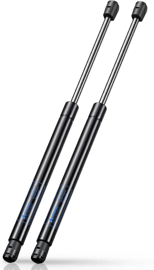 ARANA 17 inch 120 LB Gas Prop Struts Shocks, 17" 534 N Gas Springs for Heavy-Duty are Leer Truck Pickup Heavy Bed Platform Tonneau Cover Custom Window Floor Hatch, 2Pcs