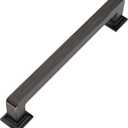 6 Pack 5 Inch Oil Rubbed Bronze Cabinet Handles - Kitchen Hardware Pulls for Cabinets and Cupboards (5"/128MM Hole Center)