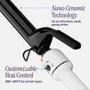 HOT TOOLS Pro Artist Nano Ceramic Curling Iron/Wand | For Smooth, Shiny Hair (1-1/4 in)
