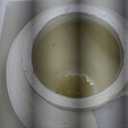 LB2 Large White Ceramic Vase, 11.8" Tall Zen Style Rustic vase, Terra Cotta Pitcher Vase, Distressed Farmhouse Decor, Pottery Decorative Flower for Home Decor (H 11.8" X 9.8")