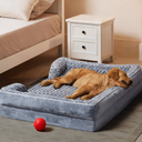 WNPETHOME Dog Beds for Large Sized Dogs, Washable Orthopedic Dog Couch Sofa Bed with Waterproof Lining & Non-Skid Bottom for Pet Sleeping
