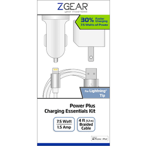 ZGEAR 3PC 1,5A 8PIN CBLE CAR WALL CHRG