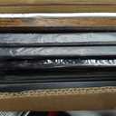 SONGMICS Console Table with Power Outlets and LED Lights, 2 Fabric Drawers, 11.8"D x 30.2"W x 31"H