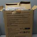 Clothes Rack - Clothing Rack with Storage Mesh Shelf & Casters, Heavy-Duty Metal Clothing Rack for Hanging Clothes, Dresses, Coats, Large Load Capacity, Easy Assembly, Black, 28.0"x16.9"x59.0"