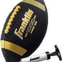 Franklin Sports Youth + Adult Footballs - Extra Grip 1000 Official Size, Junior + Pee Wee Kids - 1 + 12 Packs