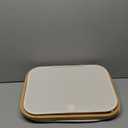 StorageWorks 60L Slim Laundry Hamper with Lid, Narrow Laundry Basket with Bamboo Handles and Inner Bag, Skinny Clothes Hamper for Laundry Room, Bathroom, Dorms, Conner, Beige