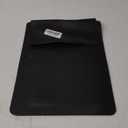 Laptop Sleeve with Stand and Mouse Pad 14.1-15.4 Inch Leather Laptop Case Notebook Computer Protective Cover Slim Bag for MacBook Air/Pro Dell Lenovo ThinkPad HP Samsung Asus Acer (Black)