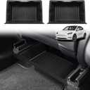 VaultsOnWheels Under Seat Storage Box Fit for 2020-2025 Tesla Model Y Accessories, Console Organizer Tool Box Custom Fit Detachable Underseat Organizer (NOT for Juniper)