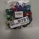 Portable Travel Clothesline with 12 Colorful Clips & Bag, Elastic RV & Camping Clothes Line for Indoor Laundry Drying Line & Outdoor Camping Accessories (Elastic)