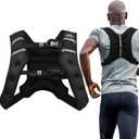 "Aduro Sport Weighted Vest Workout Equipment, 25lbs Body Weight Vest for Men, Women, Kids", 25 Pounds