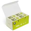 Olive Oil Soap Bars - Set of 8 - Organic Bar Soap - Moisturizing, Gentle on Skin, Rich in Antioxidants - Ideal for Sensitive Skin, Kids, Men, and Women - Perfect for Everyday Use (7.2 Ounce (Pack of 8))