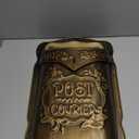 Uniclife Wall Mount Mailbox, Mailboxes for Outside, Decorative Vintage Mailbox, Metal Mail Box for House Decorations, Door Mail Box Decor for Home Garden & Outdoor, (No Locking Mechanism) (Bronze)