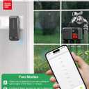 WiFi Sprinkler Timer 3 Zone with 984 FT Range, 3 Outlet Smart Water Timer for Garden Hose with Strong Wall Penetration/Rain Delay/Alexa & Google Voice/App Control, Water Hose Timers for Garden & Lawn