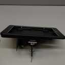 On Wall Mount Bracket Stand for iPad mini 7 A17 Pro 2024/ iPad mini 6 2021 8.3",with Anti Theft Security Lock & Key,Rotate Arbitrary Adjustment,Multi Angle,Metal,(Black)