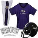 Franklin Sports NFL Youth Football Uniform Set for Boys & Girls - Includes Helmet, Jersey & Pants with Chinstrap + Numbers (Medium)