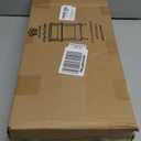 Apicizon Small Narrow Side Table, 3-Tier Skinny End Table for Small Spaces, Slim Nightstand with Storage Shelf, Bedside Table for Living Room, Bedroom, Natural