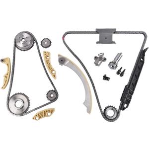 9-4201S Engine Timing Chain Kit Replacement for Buick Regal LaCrosse Chevy HHR Malibu Cobalt Equinox GMC Terrain Pontiac G5 G6 2.0L 2.2L 2.4L 2006-2017 12680750 9-4201SX