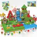 200 PCS Magnetic Blocks - Upgraded STEM Building Toys for Kids Featuring 5 Colorful Animal-Shaped Blocks, Magnetic Tiles for Kids 3+ Boys and Girls Christmas Birthday Gifts