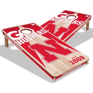 YouTheFan NCAA 2 x 4 Professional Wood Cornhole Game (Team Colors)
