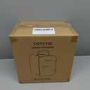 Xbeauty Skincare Mini Fridge With Dimmable LED Mirror, 4L Mini Makeup Refrigerator for SkinCare, Cosmetics, Food & Drinks, Portable Small Refrigerator for Bedroom, Dorm, Car, Office, Black