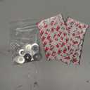 40 Pack Cable Railing Kit Adhesive Sleeves for 1/8" 5/32" 3/16" Wire Rope, T316 Stainless Steel, Black