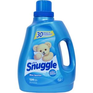 Snuggle Fabric Softener Liquid, Blue Sparkle, 96 Ounces, 120 Loads