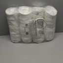 100 Pack Paper Soup Containers with Lids, 8 Oz Heavy Duty White Kraft Paper Bowls, Disposable Ice Cream Cups for Yogurt, Cold and Hot Foods