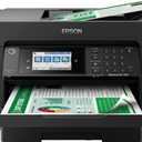 Epson Workforce Pro WF-7820 Wireless All-in-One Wide-Format Printer with Auto 2-Sided Print 13" x 19", Copy, Scan & Fax, 50-Page ADF, 250-sheet Paper Capacity, Works with Alexa, Large Black