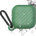 Waterproof Case for AirPods 4 Case 2024 (Green)