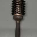 FIXBODY Hair Brush, Round Brush for Blow Drying, Curling, Styling, Nano Thermal Ceramic & Ionic Tech, Boar Bristle, 3.3 inch, 2 inch Barrel, for Women, Volume & Shine, Brown, Hair Brush for Thick Hair