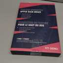 Fit Geno Posture Corrector for Women & Men: Adjustable Lightweight Upper Back Brace for Neck Shoulder & Upper Back Pain Relief - Improve Posture Correct Hunchback Slouching Invisible Under Clothes (M/L Under Bust 35" - 47")