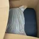6" Extra Thick Memory Foam Office Chair Cushion 2-Layer Booster Seat for Back & Tailbone Pain Relief, 18 x 16 x 6in Non-Slip Cushion with Carry Handle for Wheelchair, Car, and Airplane