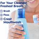 Crest Mouthwash Pro Health Multi-Protection, 1L, 2 Pack, 6-in-1 Benefits, Alcohol Free, Enamel Repair, Breath Freshener, Anti Cavity, Fluoride mouthwash, Bad Breath Treatment for Adults, Contains CPC
