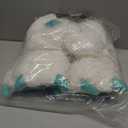 Lazy One Animal Paw Slippers for Kids and Adults, Fun Costume for Kids, Cozy Furry Slippers (Large, White)