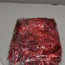 32.8 Ft Christmas Tinsel Garland,Shiny Red Hanging Metallic Twist Garland for Wedding Birthday Party Supplies Xmas Tree Decorations