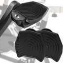 Pedal Converter for Peloton Bike & Bike Plus,Pedals for Regular Shoes Fit Original Bike & Bike+,Flat Pedals Clipless, Exercise Bike Accessories (Black)