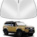 Front Windshield Sun Shade Custom Fit for 2024-2025 Toyota Land Cruiser, Block UV Rays Foldable Sunshade Sun Visor Accessories