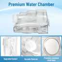 Water Chamber Tank for ResMed AirSense 11 Tube Hose Machine, Replacement Pap HumidAir Water Tank for CPAP Machine Hose