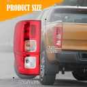 Tail Light Assembly For 2019 2020 2021 2022 Ford Ranger Rear Driving Lamp with Wire Bulbs Left Driver Side Replace KB3Z-13405-F