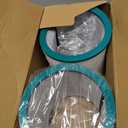 2 Pack Dyson TP02 Air Purifier True HEPA Filters Replacement for Dyson Pure Cool Link TP01, TP02, TP03, AM11, BP01 Tower Air Purifier, Compare to Part # 968126-03 2 Pack TP02 Air Purifier True Filters