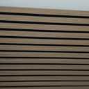 2-Pack Wood Panels for Wall - Acoustic Wood Slat Wall Panels, Soundproof Wooden Paneling for Interior Decor (2 Pc - 47.2x23.6 inches, Dark Walnut)