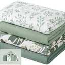 Yoofoss Muslin Swaddle Blankets, Organic Baby Blankets, 47 x 47 Inches Receiving Blanket for Baby Boys and Girls, Baby Essentials for Newborns, Soft Breathable